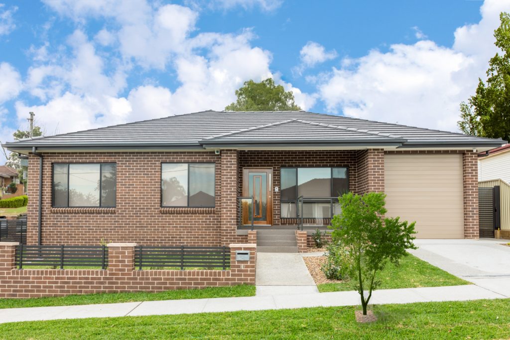 modern single storey house